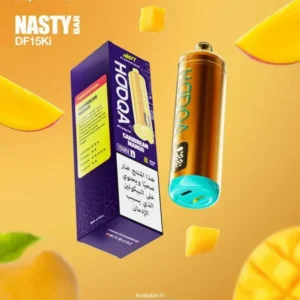 شيشة جاهزة ناستي هوكا 15000 سحبة مانجو كاريبي NASTY HOOQA DTL 15K Puff CARIBBEAN MANGO