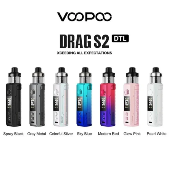 ⁦جهاز فوبو دراج إس تو ( VooPoo DRAG S2)⁩ - الصورة ⁦2⁩