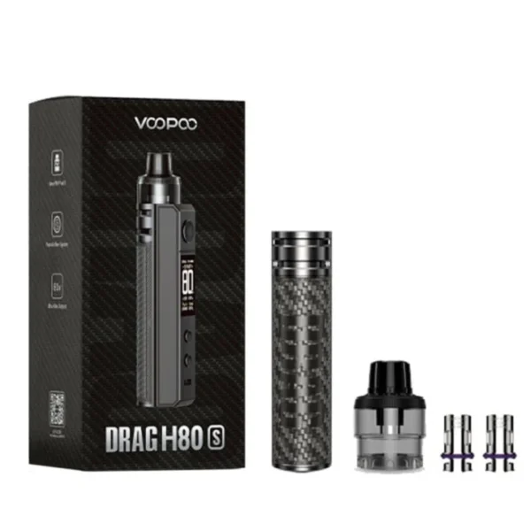 ⁦جهاز فوبو دراج إتش 80 إس (VooPoo DRAG H80 S)⁩ - الصورة ⁦3⁩